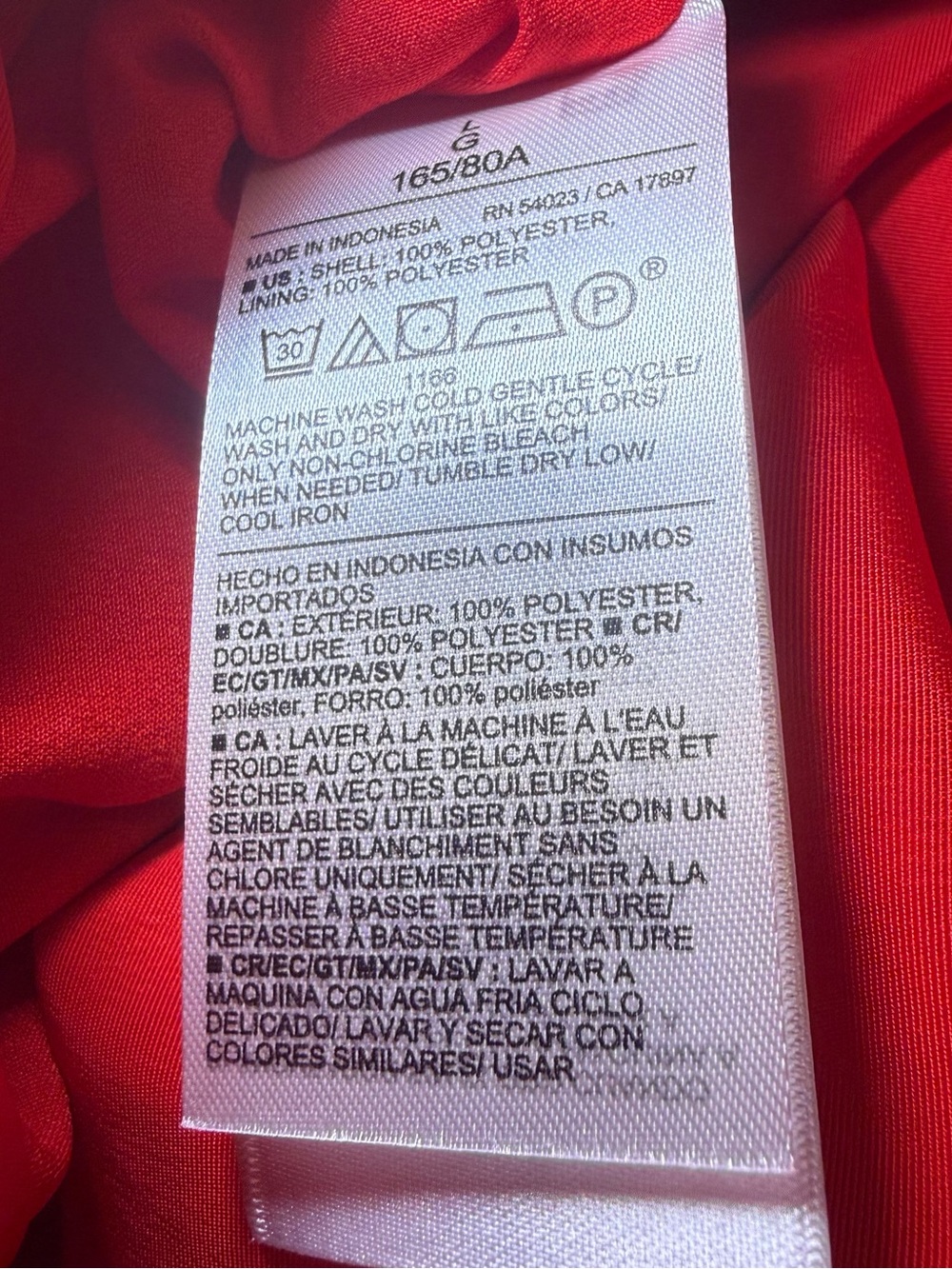 Old Navy Red Taffeta Bubble Mini Skirt L Balloon Hem Y2K Party Gameday Coquette - Picture 7 of 13
